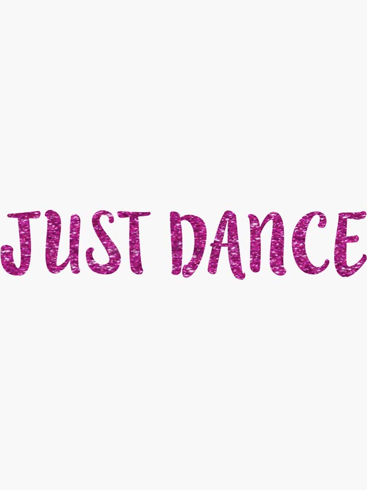 Just Dance Sticker Pack - Waterproof Vinyl Decals for Hydro Flask, Laptop, Skateboard & More - Fun Graphic Stickers for Water Bottles, Tech Devices & Sports Gear - Perfect for Dance Enthusiasts, School, Office & Personalization
