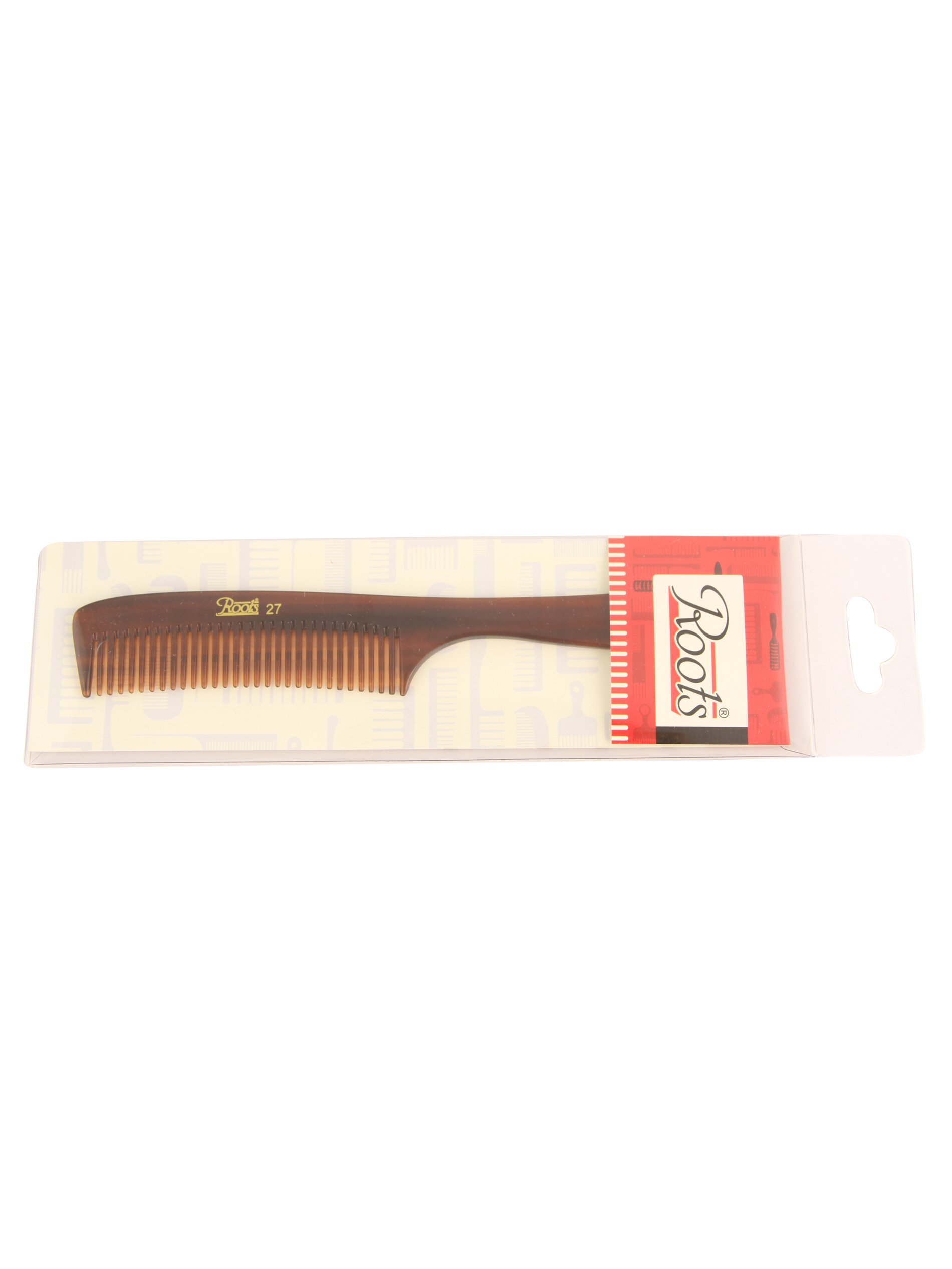 Roots Classic Fine Tooth Comb for Men & Women - Model 39 | Gentle Detangling Hair Comb with Smooth Teeth | Perfect for Daily Styling, Travel & Salon Use