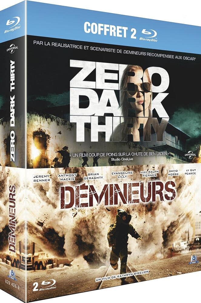 Zero Dark Thirty & The Hurt Locker - Military Action Movie DVD Set for Intense War Drama Fans | Perfect for Movie Nights & Military Enthusiasts