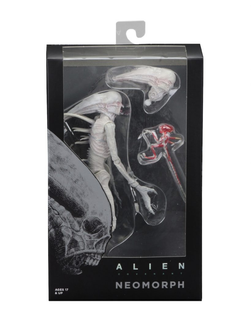 NECA Alien: Covenant 7-Inch Scale Neomorph Action Figure - Highly Detailed Collectible for Movie Fans & Sci-Fi Enthusiasts - Perfect for Display, Photography & Diorama Scenes
