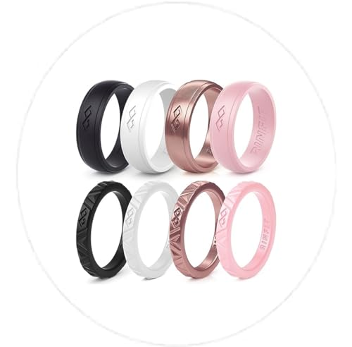 SetP - Black, White, Rose Gold, Pink