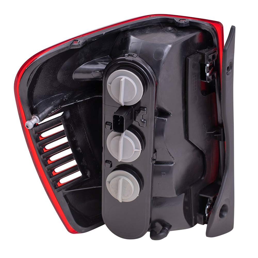 Replacement Tail Lights Set for 2002-2004 Jeep Grand Cherokee - Driver & Passenger Side with Circuit Board (Part# 55155139AH & 55155138AI) - Perfect for Night Driving, Off-Roading & Vehicle Restoration