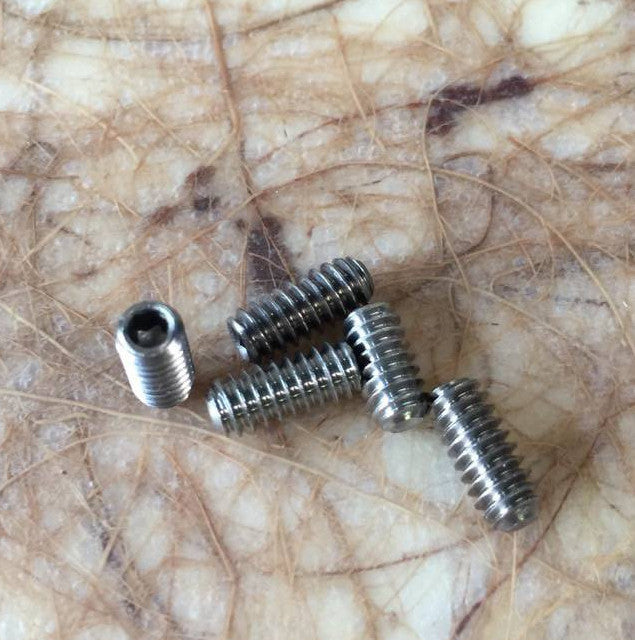 Futures Fins Replacement Grub Screw Kit - Stainless Steel Fin Screws for Surfboard Accessories | Perfect for Surfing, Paddleboarding & Water Sports