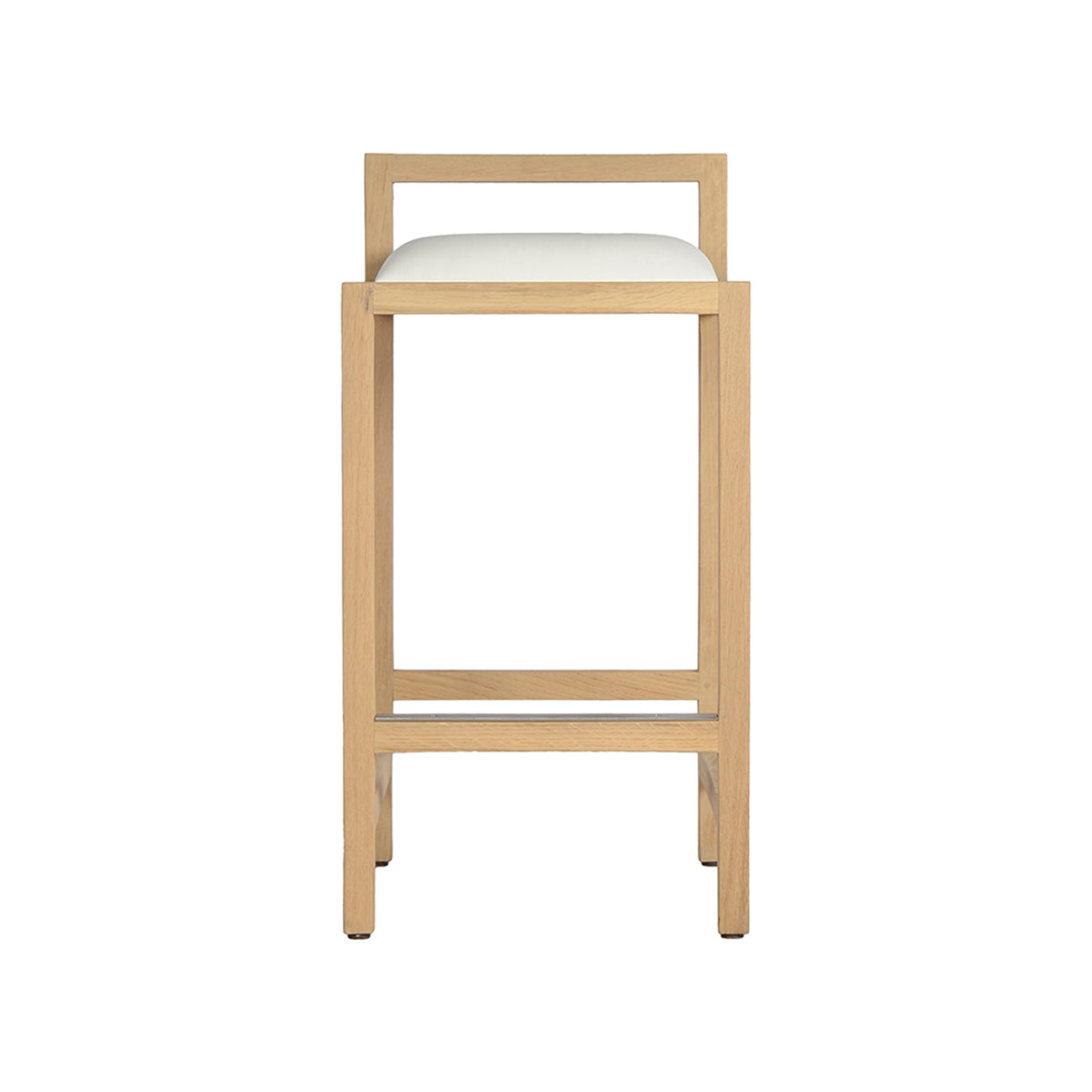 Koko Bar Stool - 26 Inch Height Adjustable Counter Stool with Backrest - Modern Kitchen Island & Breakfast Bar Seating for Home & Restaurant Use