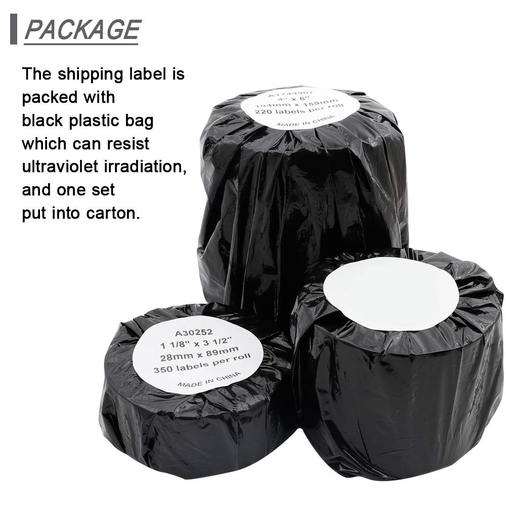 Dymo 30252 Compatible Labels - 1 1/8