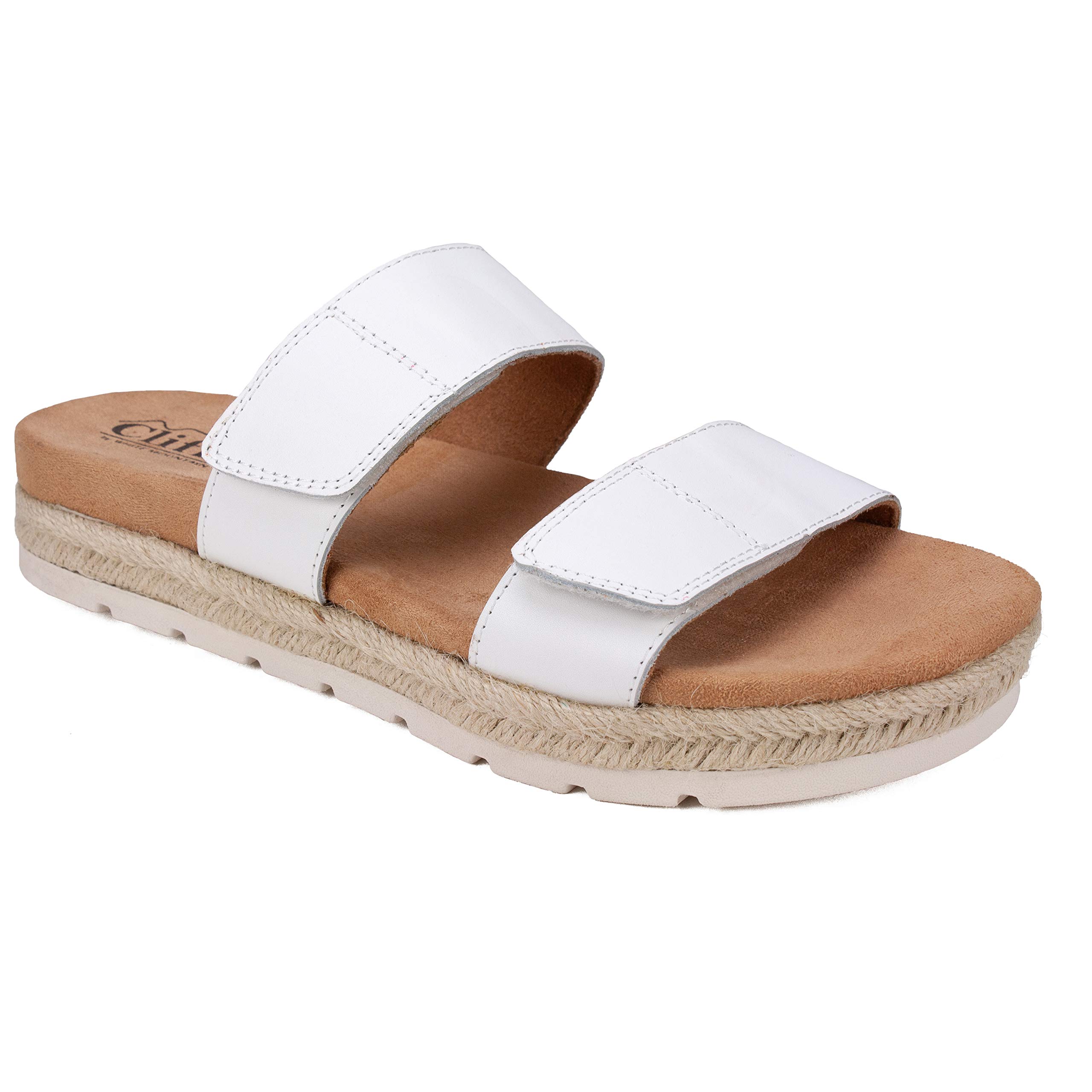 White Mountain Tionna Women's Sandals - Comfortable Summer Walking Shoes