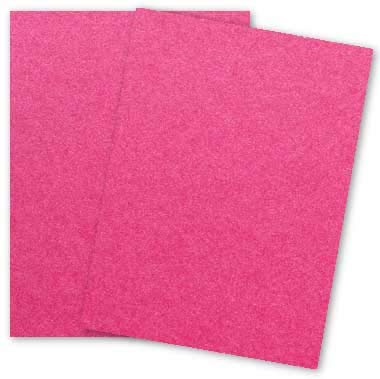 Premium Stardream Metallic 8.5x14 Legal Size Paper - 81lb Text (120gsm) - 200 Sheets - Azalea Pink for Professional Documents, Wedding Invitations & Luxury Stationery