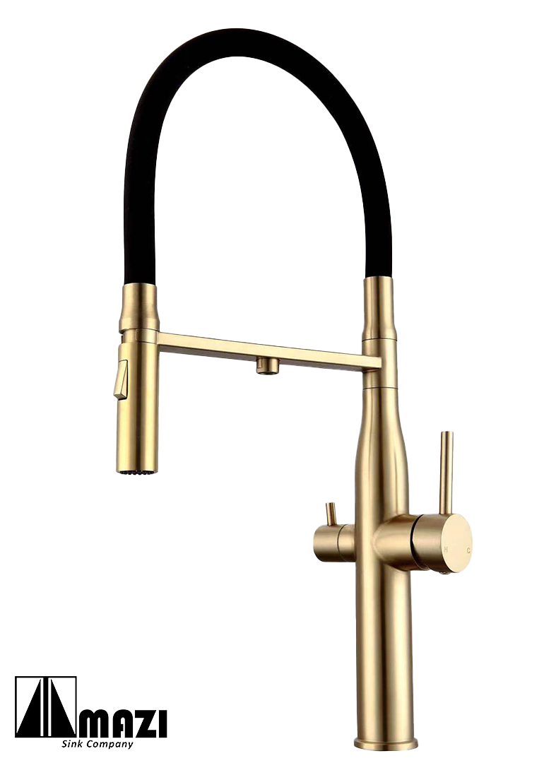 High-Quality Kitchen Faucet 80706 - Modern Stainless Steel Pull-Down Sprayer with 360° Swivel - Perfect for Home, Restaurant & Commercial Use