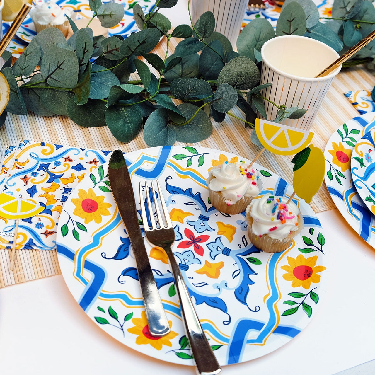 Dolce Vita Small Plates - Elegant Appetizer Dishes for Dinner Parties, Entertaining & Home Decor | Perfect for Tapas, Cheese Boards & Dessert Serving
