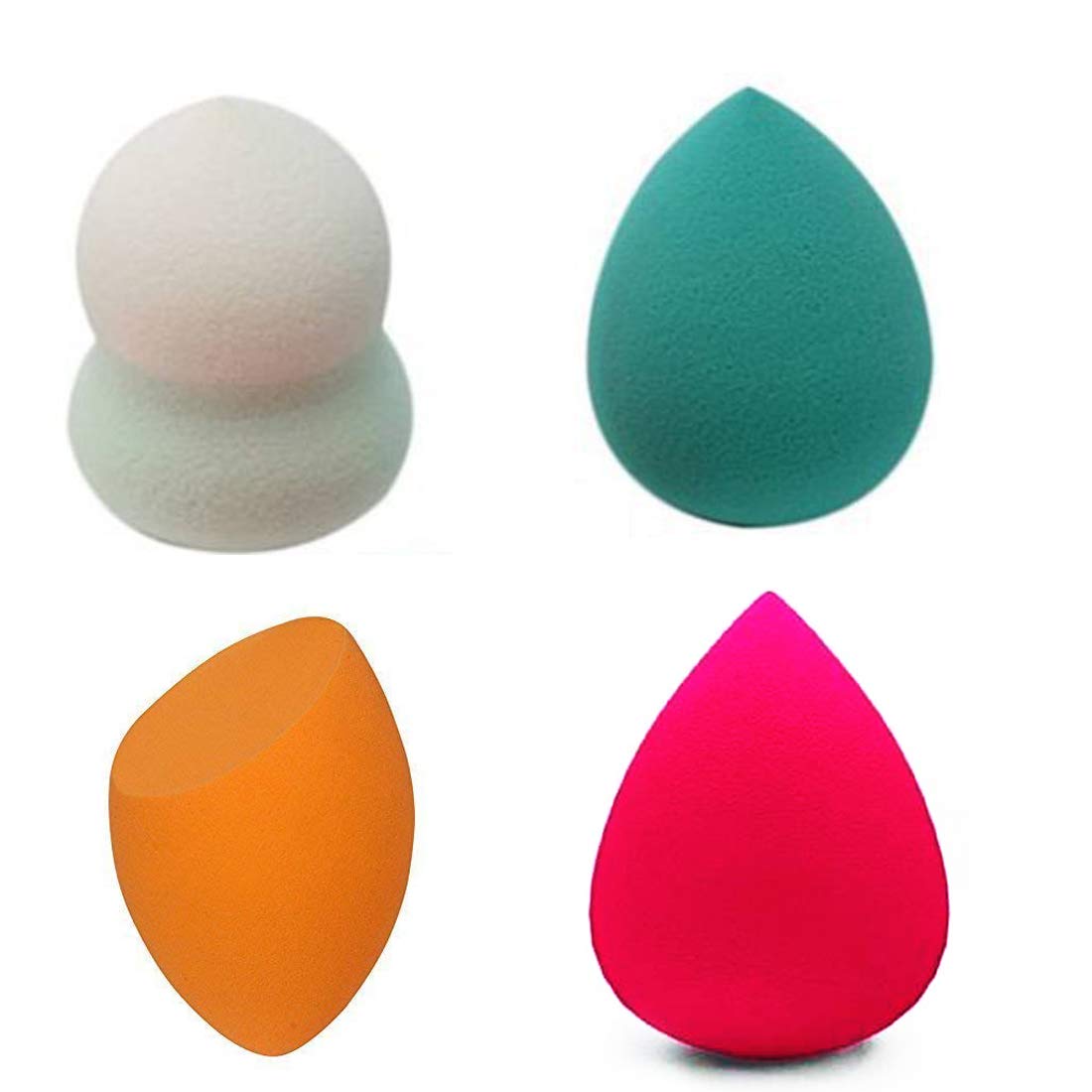 BELLA HARARO Makeup Beauty Foundation Sponge Blender - Professional Multicolor Makeup Sponge for Flawless Blending (Single) - Perfect for Liquid, Cream & Powder Foundation Application