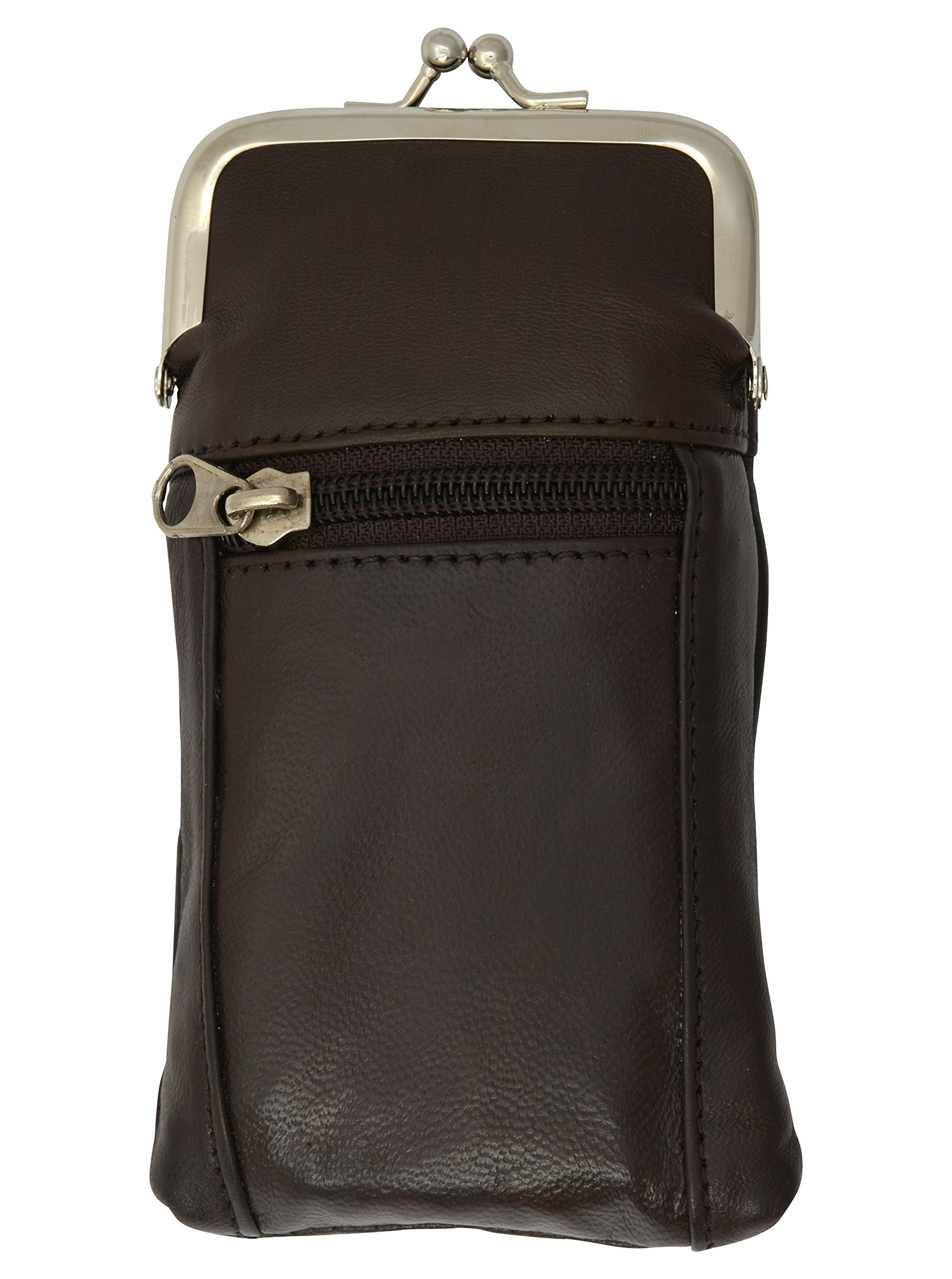 Genuine Leather Cigarette Case with Zippered Lighter Pouch - Premium Marshal Accessories for Smoking Essentials | Perfect for Travel, Gifts & Everyday Carry