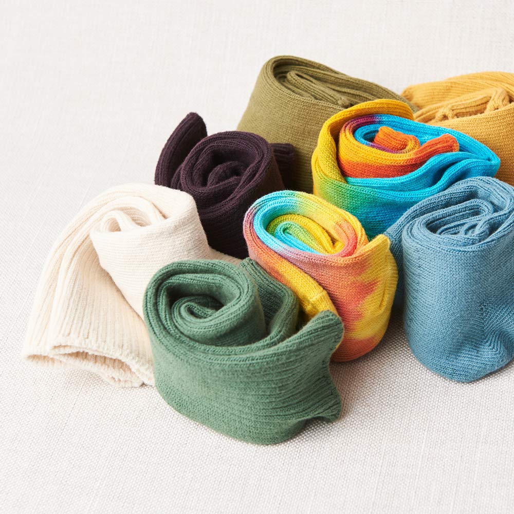 Maggie's Organics Unisex Organic Cotton Crew Socks - 6 Pairs Pack - Soft, Breathable & Comfortable for Everyday Wear - Perfect for Work, Hiking & Casual Outfits