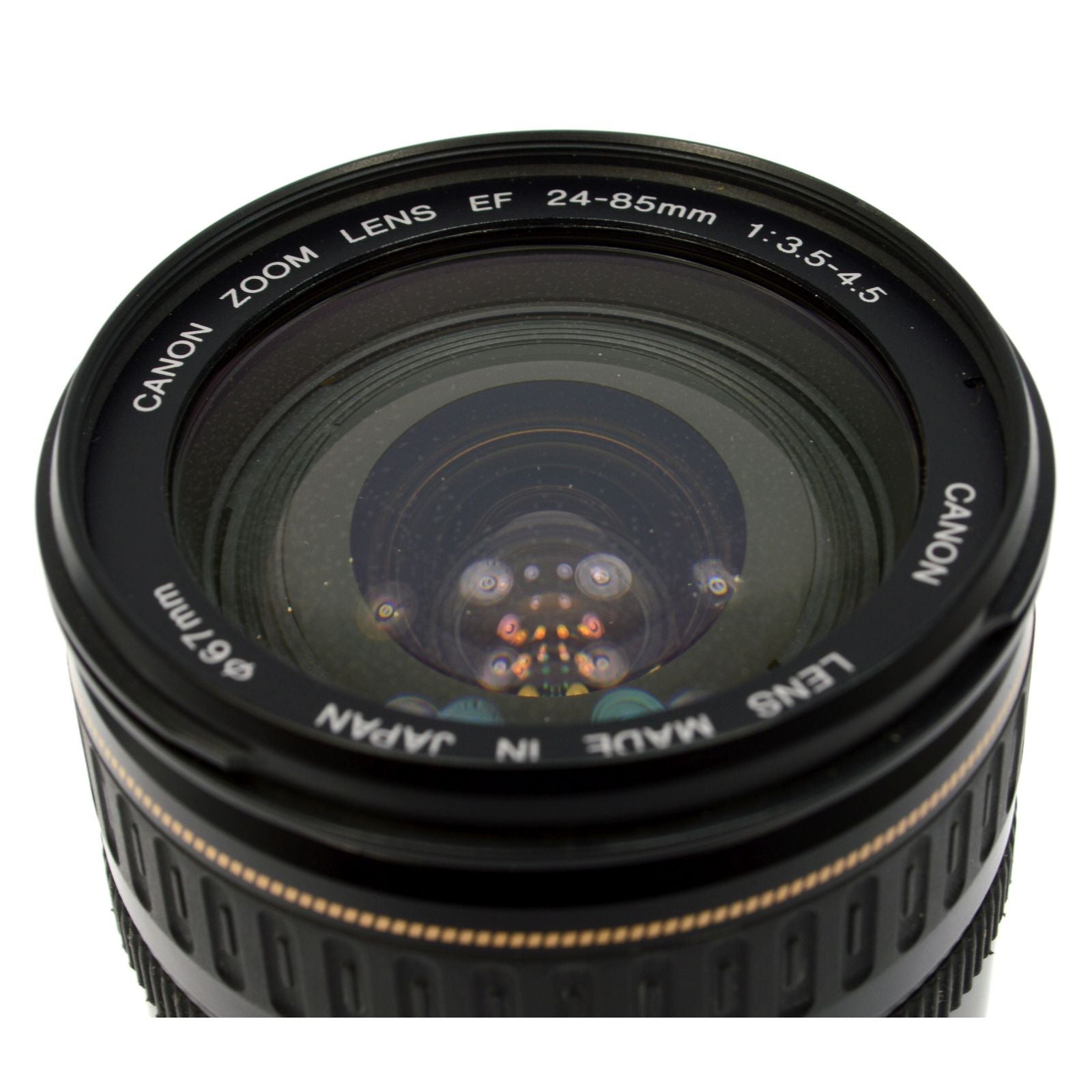Canon EF 24-85mm f/3.5-4.5 USM Zoom Lens with Front & Rear Caps - Like New Condition - Perfect for Portrait, Travel & Event Photography