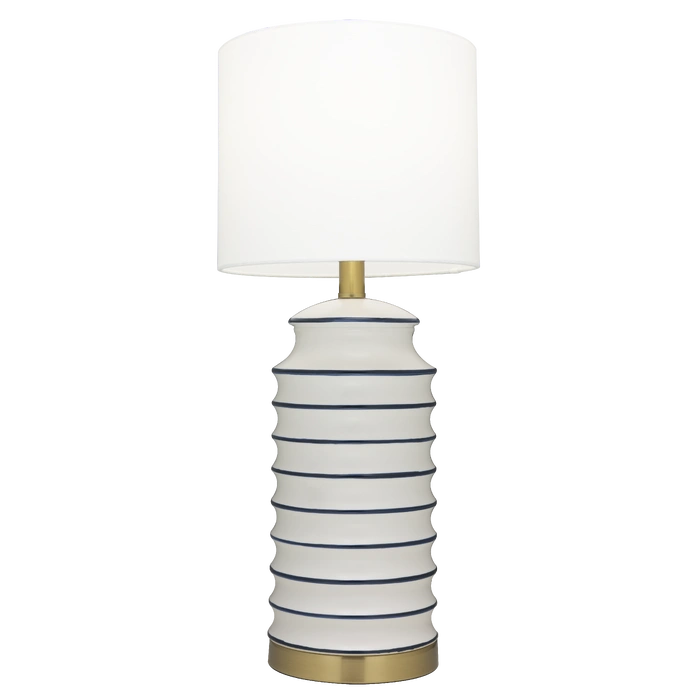 Coastal Style Table Lamp - Nautical Beach Decor for Living Room, Bedroom & Office - Perfect for Coastal, Farmhouse & Boho Home Decor