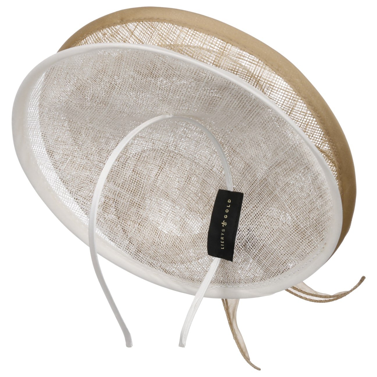 Elegant Lierys Gold Costema Fascinator Hat - Perfect for Weddings, Tea Parties & Royal Events
