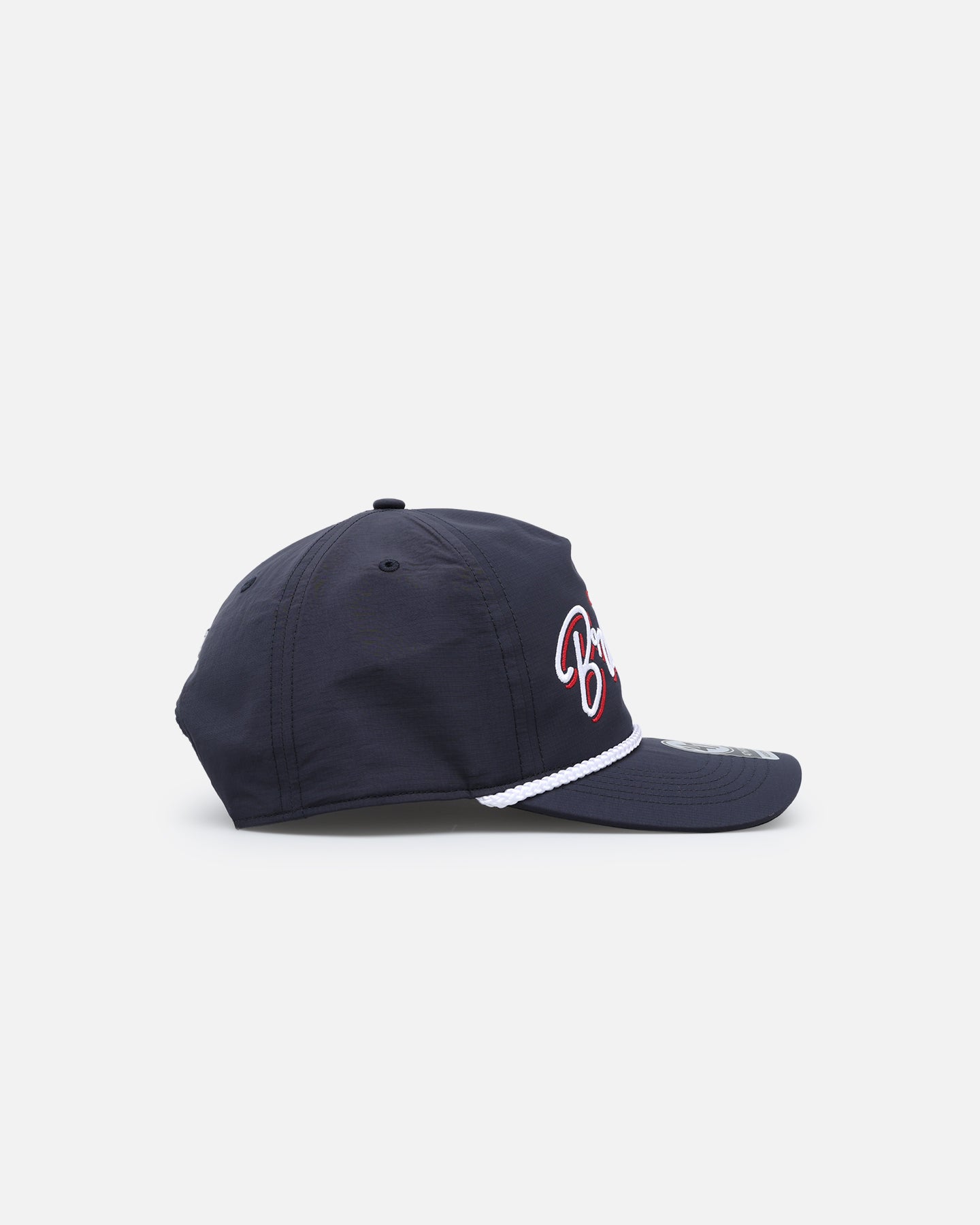 47 Brand Atlanta Braves Brrr° Fairway '47 Hitch Snapback Navy Hat - Stylish Baseball Cap for Braves Fans, Outdoor Sports & Casual Wear