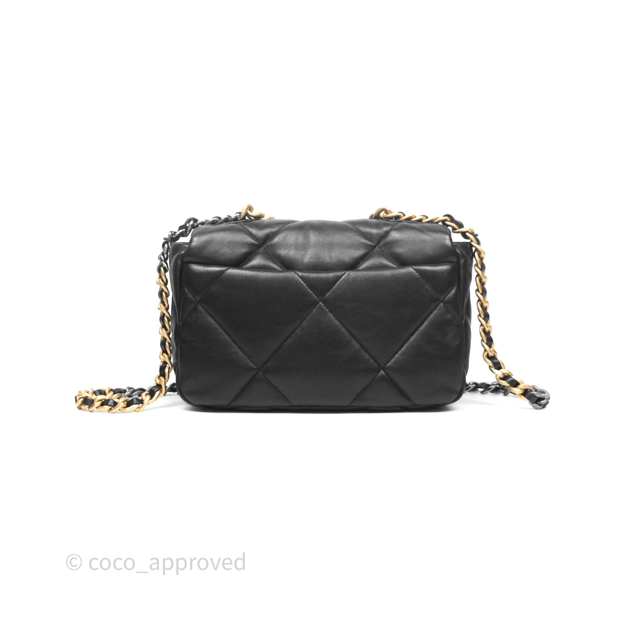 Chanel 19 Small Handbag Black Mixed Hardware - Luxury Designer Crossbody Bag for Women | Perfect for Evening Out, Date Night & Special Occasions