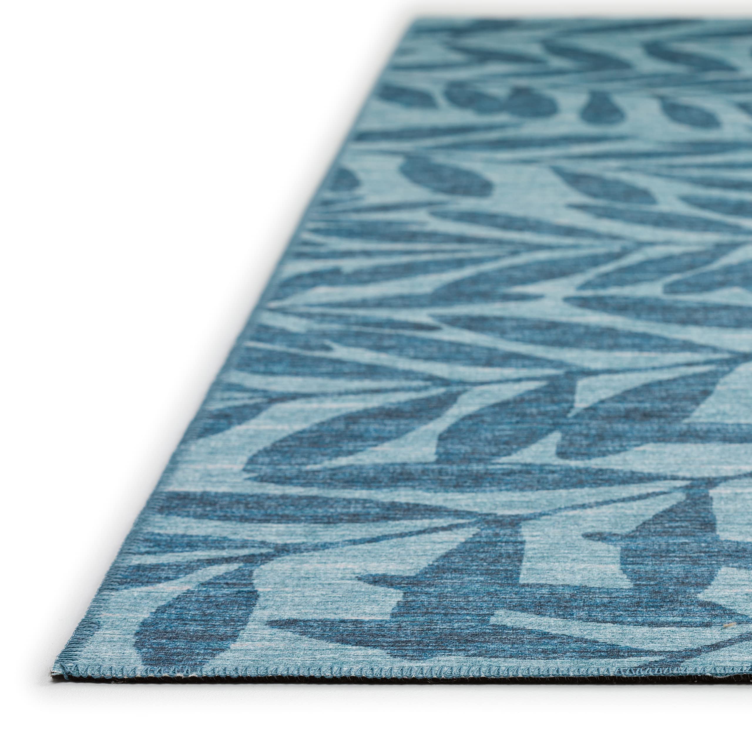 Addison Rugs Yuma AYU35 Blue 8' x 10' Area Rug - Soft & Durable Indoor Carpet for Living Room, Bedroom, Dining Room - Perfect for Home Decor & Comfort