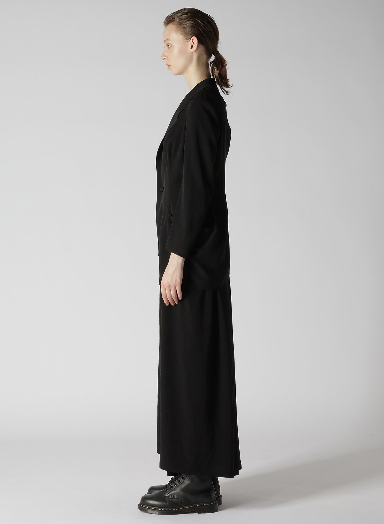 Elegant Crepe de Chine Asymmetric Jacket for Women - Lightweight & Stylish Outerwear for Office, Party & Evening Events