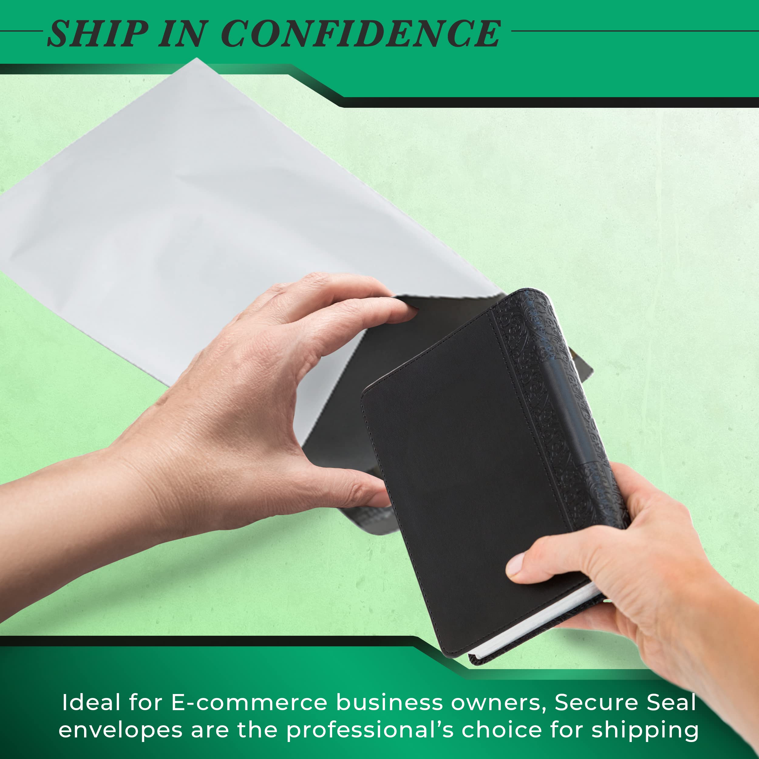 8000 Pack 4x6 White Self-Sealing Poly Mailers - 2 Mil Thick Secure Shipping Envelopes for E-Commerce | Waterproof Mailing Bags for Small Packages, Documents & Online Store Deliveries (Perfect for Amazon FBA, eBay & Etsy Sellers)