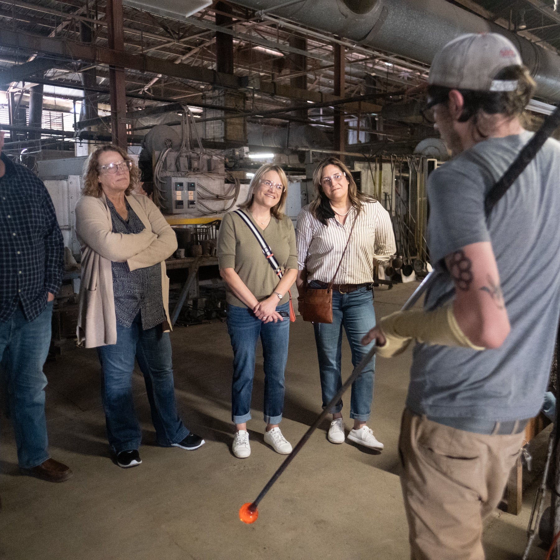 Blenko Glass Company Hot Shop & Production Tour - Handmade Glass Artistry & Factory Experience | Perfect for Art Lovers & DIY Enthusiasts