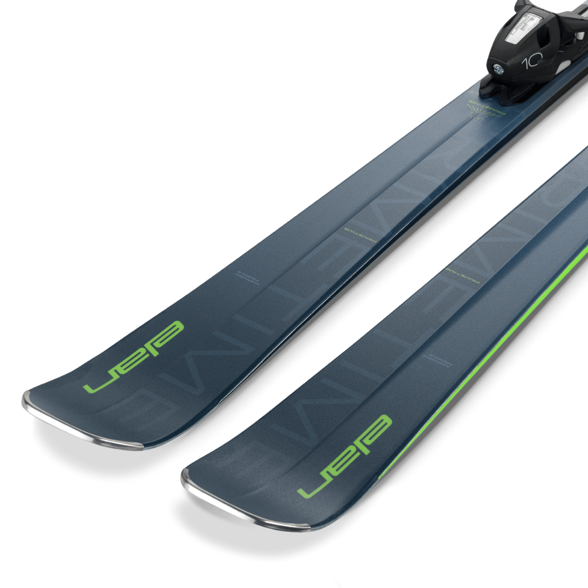 Elan PRIMETIME 22 PS Ski with EL 10.0 DB585418 Bindings 2025 - Perfect for All-Mountain Skiing and Freeride Adventures