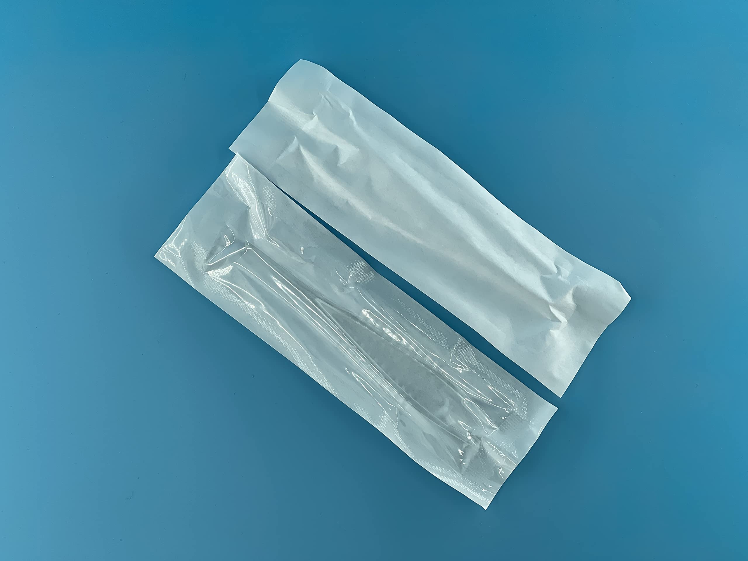 Disposable Sterile Forceps Tweezers 5 Inch (125mm) - Individually Wrapped Medical Grade Stainless Steel - Pack of 100 - Perfect for First Aid Kits, Lab Work & Beauty Procedures