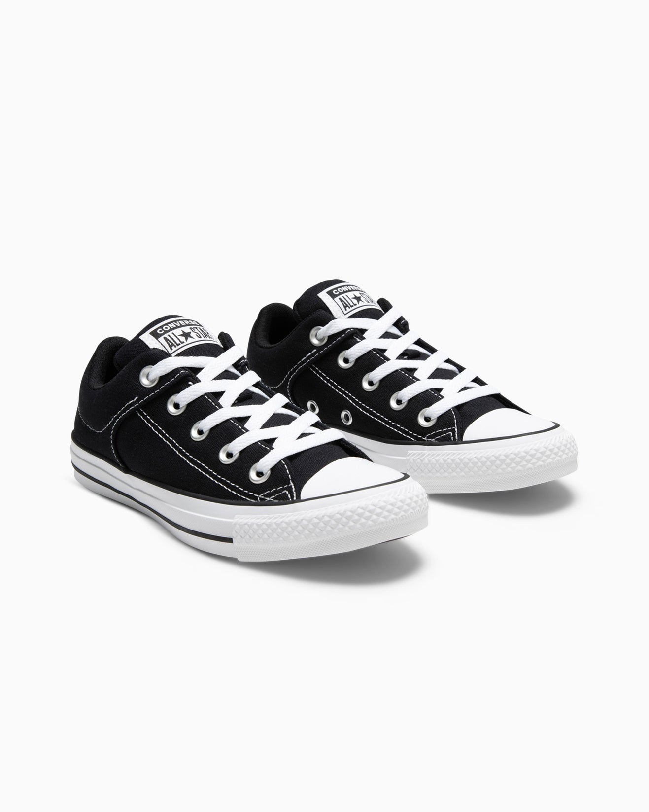 Converse Chuck Taylor All Star Unisex Low Top Sneakers - Black Canvas Street Shoes for Men & Women | Casual Wear, Everyday Fashion & Urban Style