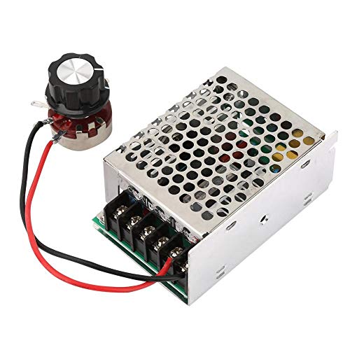 220V AC Single-Phase Motor Speed Controller Governor - 4KW DC Speed Control for Industrial Machinery, HVAC Systems & Power Tools | Variable Speed Motor Regulator for Pumps, Fans & Conveyors