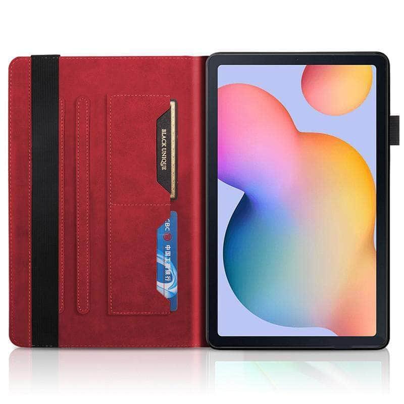 3D Tree Embossed Case for Samsung Galaxy Tab S6 Lite 10.4 (2022/P610/P615) - Slim Protective Cover with Stand | Perfect for Work, Study & Travel