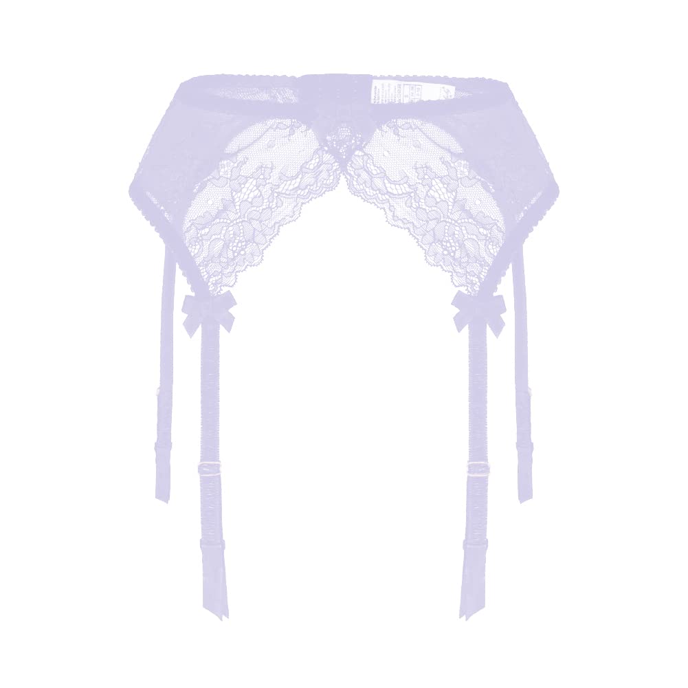 Confonze Women's Lace Garter Belt - Sexy Suspender Belt for Thigh High Stockings | Bridal Lingerie, Boudoir Accessories & Special Occasion Wear