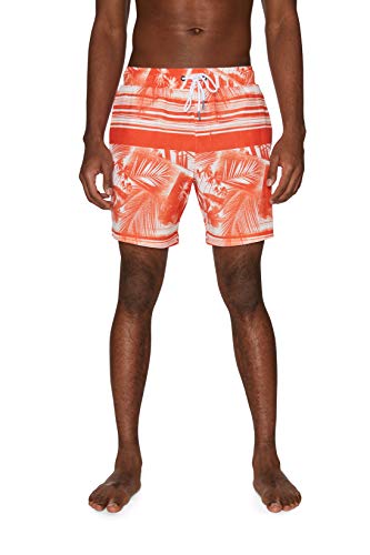 Orange Palm Stripe