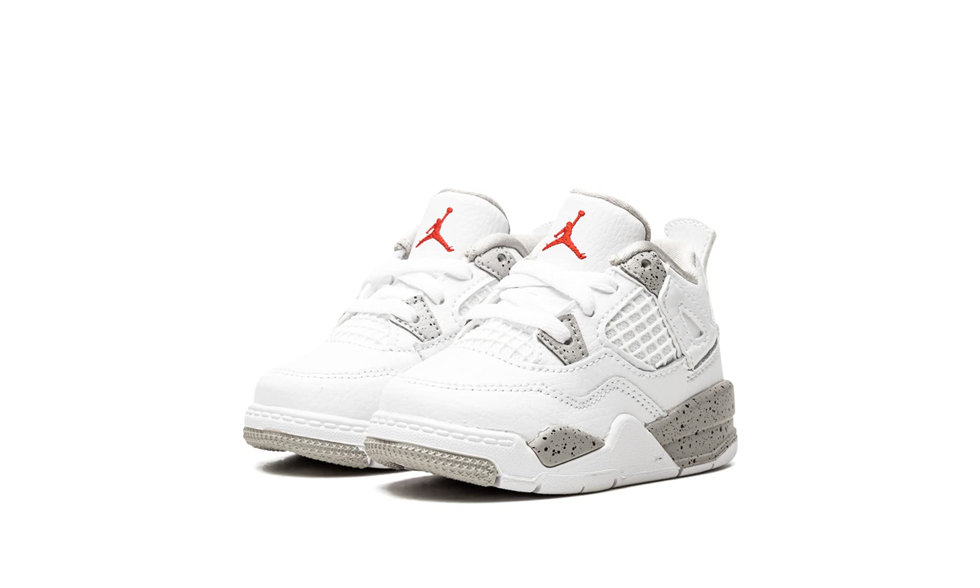Air Jordan 4 Retro TD BQ7670 - Toddler Basketball Shoes for Boys & Girls | Comfortable Sneakers for Kids' Play, Sports & Casual Wear