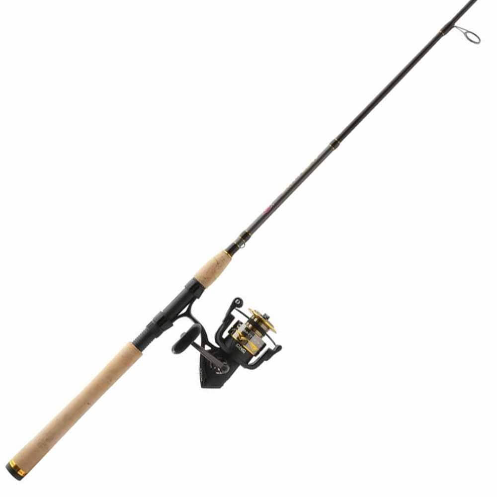 Penn Battle IV Spinning Fishing Rod and Reel Combo - Lightweight Saltwater & Freshwater Fishing Gear for Surf, Pier, and Boat Angling