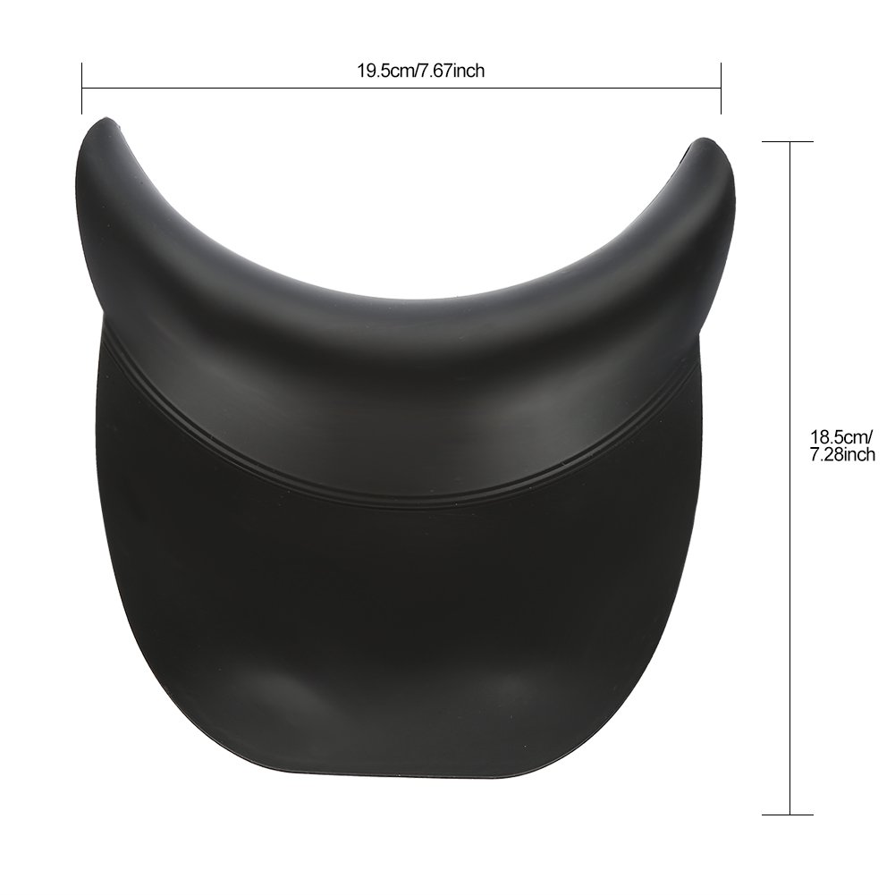 **Soft Silicone Hair Washing Tray for Sink – Adjustable Shampoo Bowl Neck Cushion, Portable Hairdressing Backwash Head Rest for Home Salon & Hair Care (Perfect for Elderly, Kids & Salon Use)**