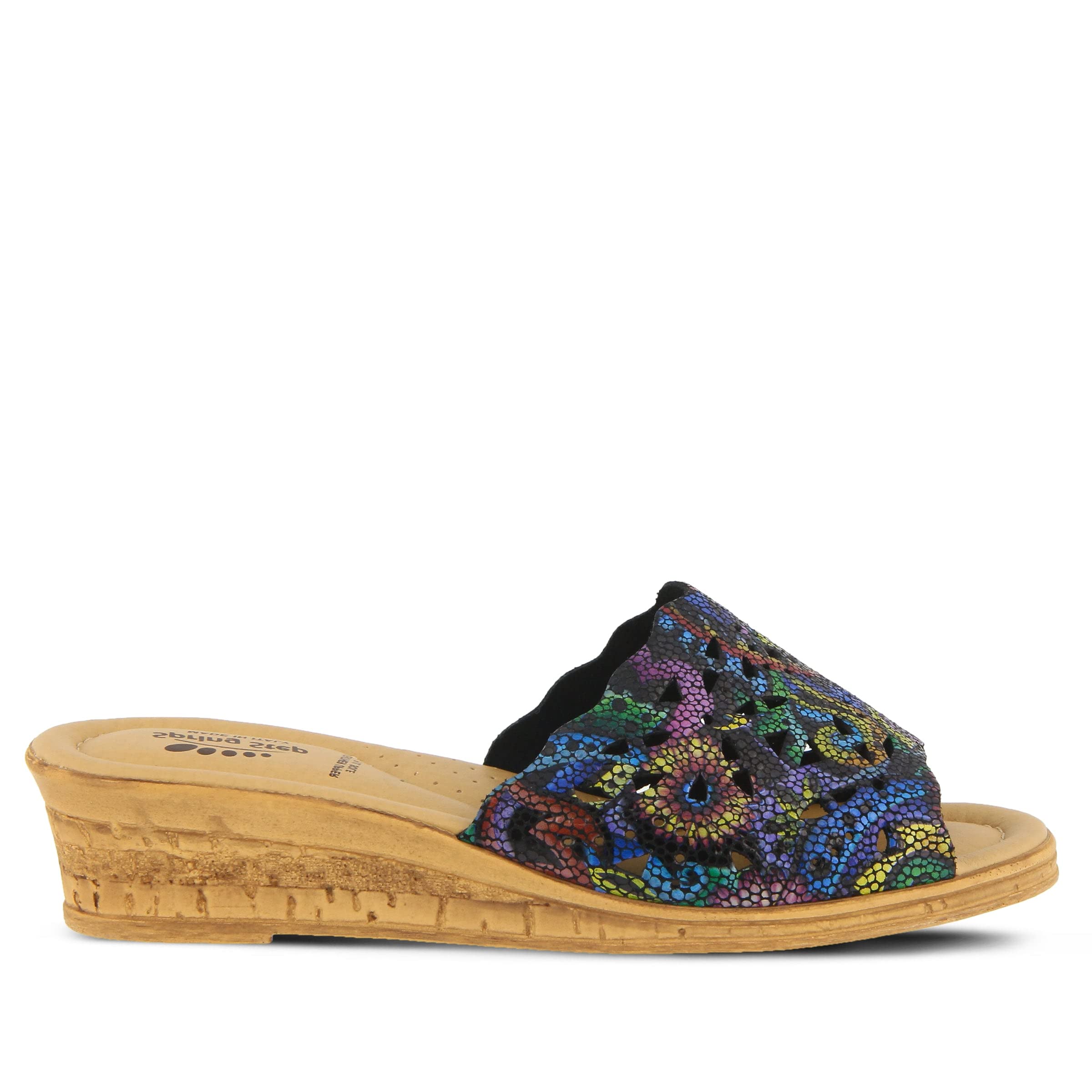Women's ESTELLA Fashion Wedge Slide Sandals - Comfortable Spring & Summer Casual Shoes for Beach, Vacation & Everyday Wear