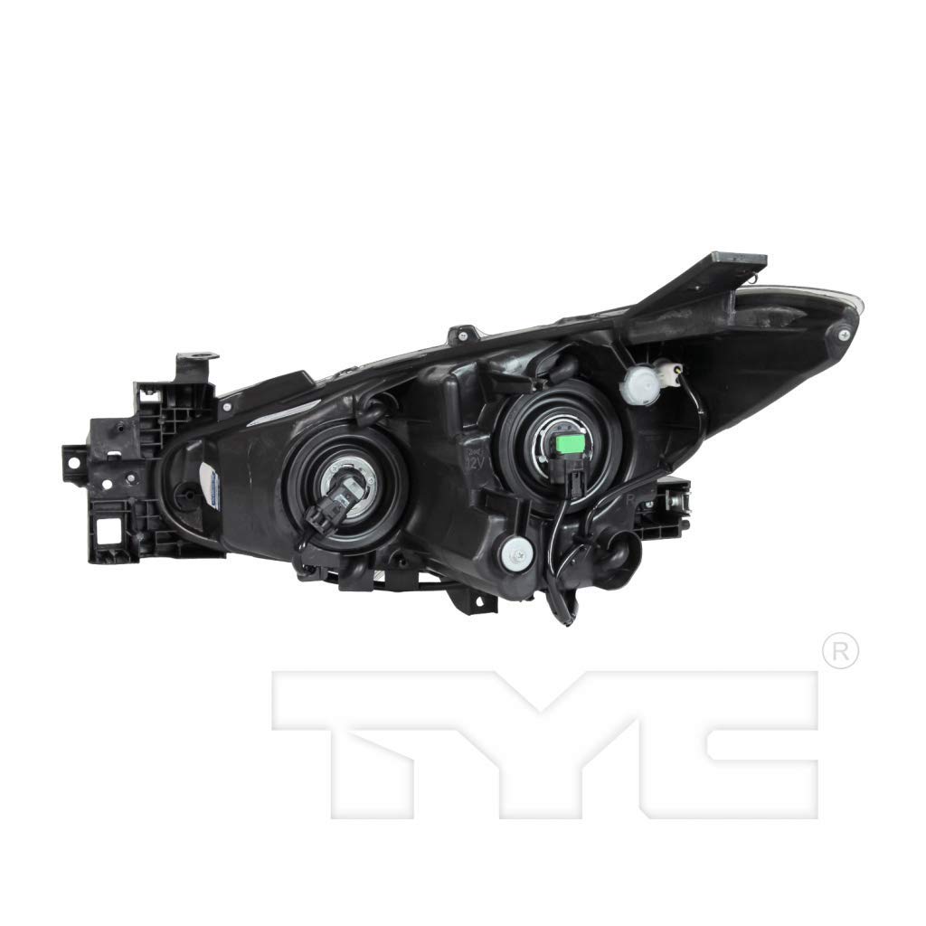 2014-2016 Mazda 3 Passenger Side Headlight Replacement - Compatible with MA2503144 & BPW1-51-0K0 - Perfect for Night Driving & Auto Repair