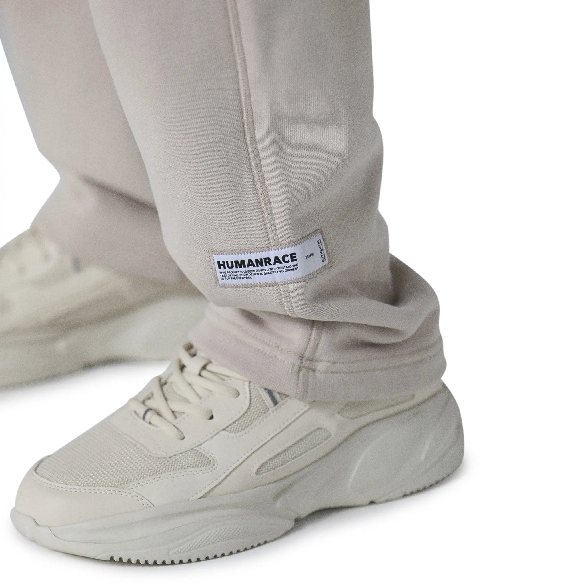 Human Race Mars Straight Leg Deep Taupe Sweatpants for Men - Comfortable Joggers with Elastic Waistband | Perfect for Gym, Lounge & Casual Wear