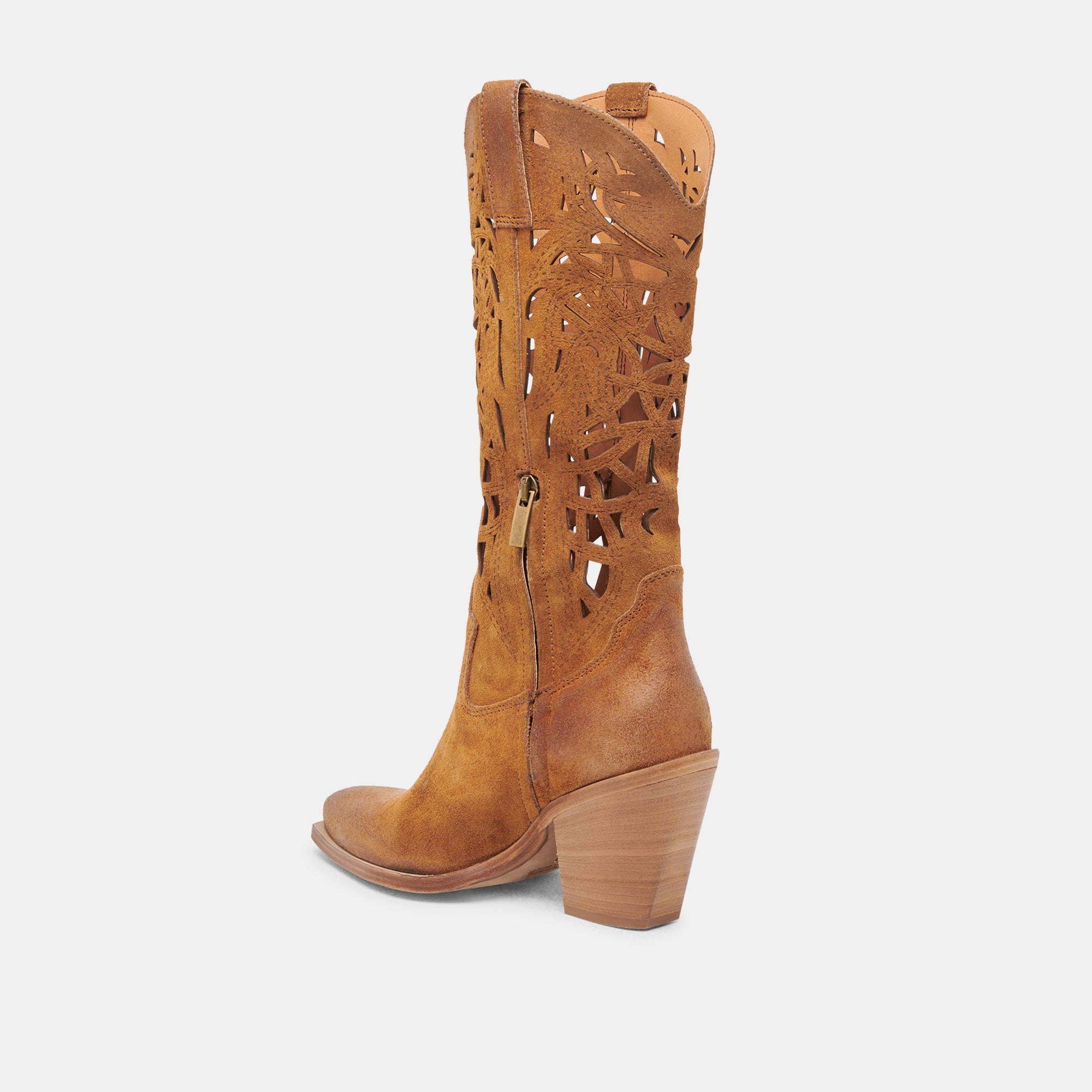 WAYLAN BOOTS CHESTNUT SUEDE - Premium Leather Ankle Boots for Women, Comfortable & Stylish - Perfect for Casual Outings, Office Wear & Fall Fashion