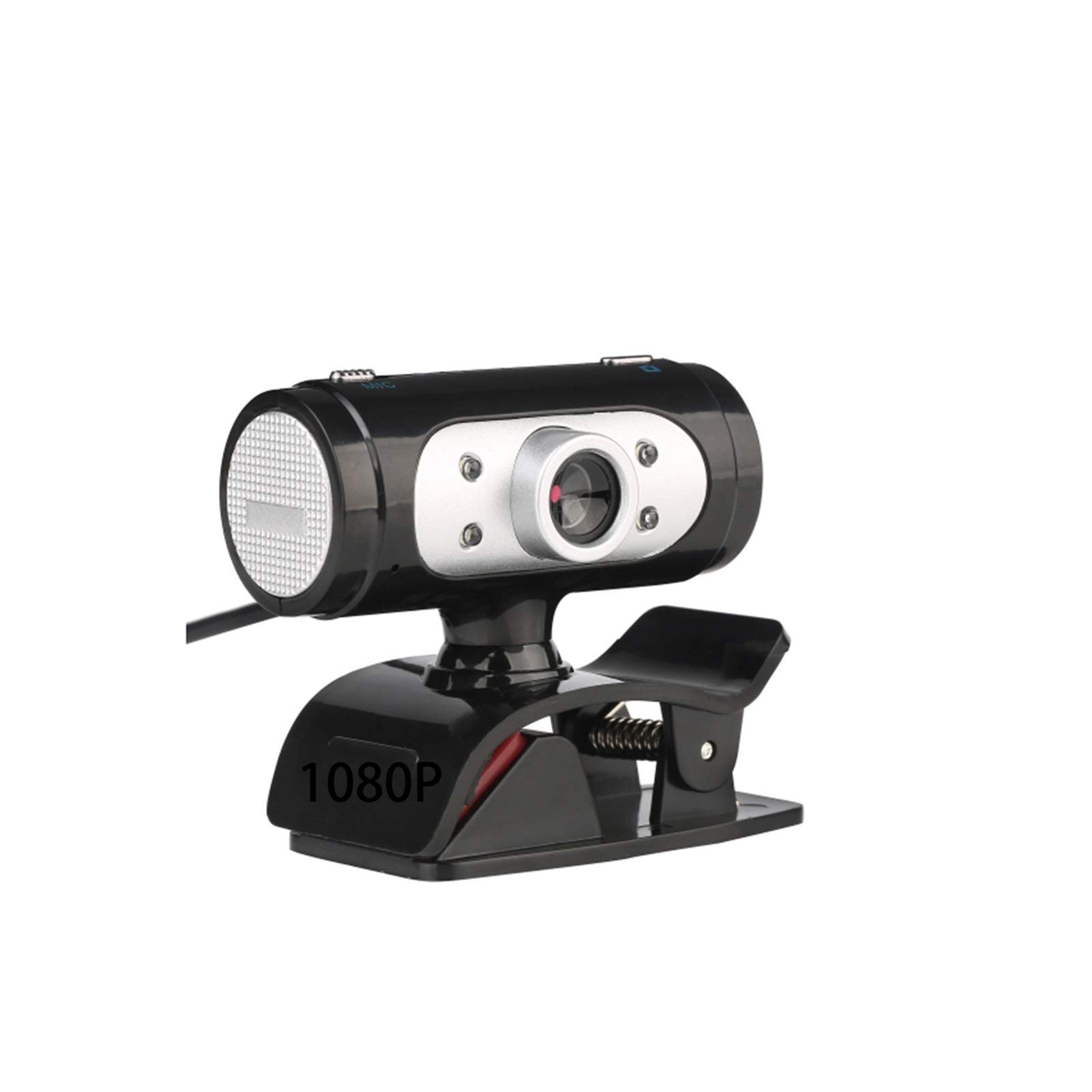 HD 1080P Webcam with Built-in Microphone - Rotatable Mini Computer Camera for PC/Laptop - Perfect for Live Streaming, Video Conferencing & Online Classes (Color: 1080p) | Ideal for Zoom Meetings, Remote Work & Gaming Streams