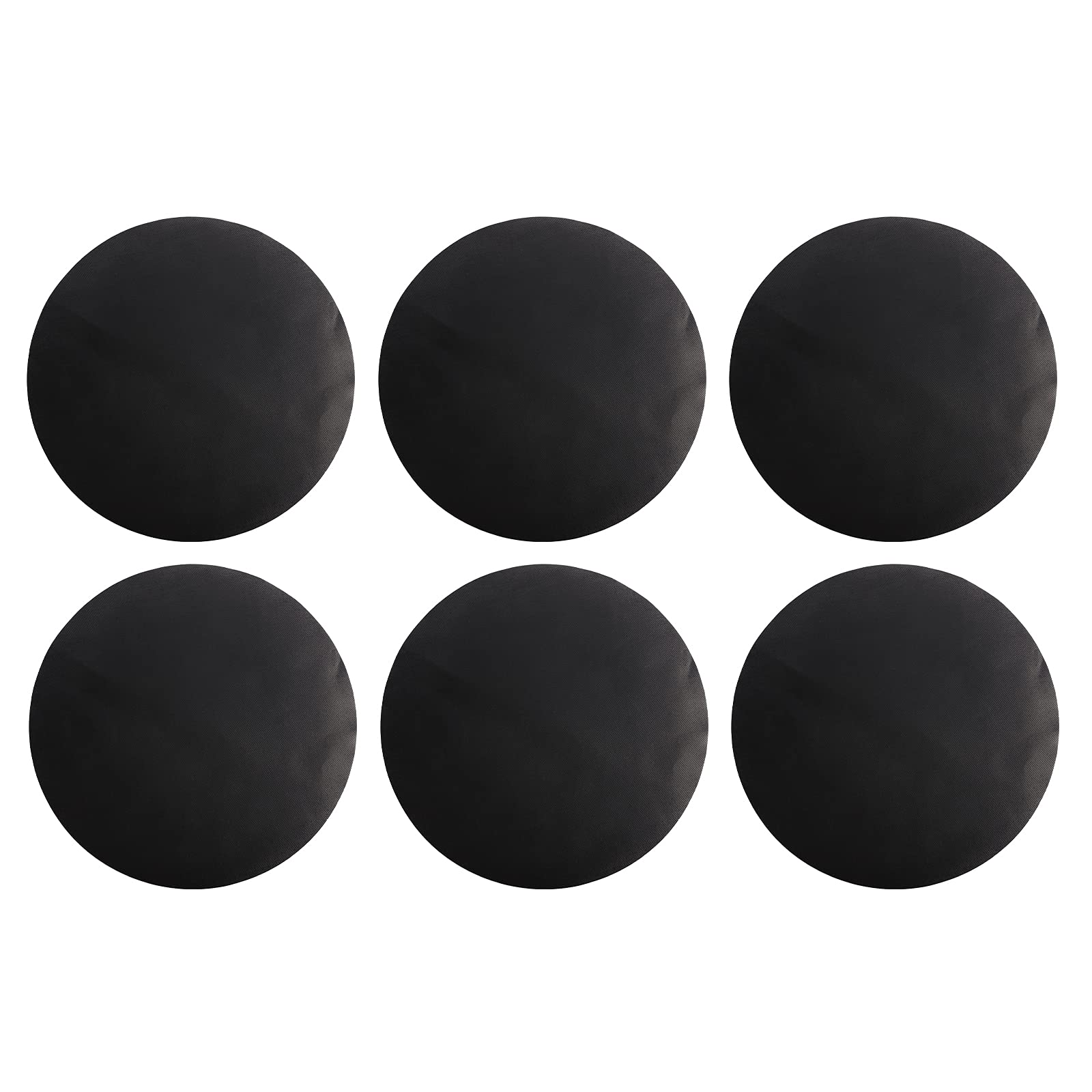 DOITOOL 6-Pack Silicone Air Fryer Mats - Non-Slip Heat Resistant Trivet Pads for Baking, Cooking & Pizza - Reusable Kitchen Accessories for Air Fryers, Toaster Ovens & Countertop Protection