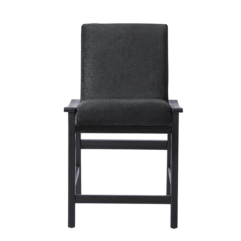 Modern Upholstered Counter Stool with Quick Shift to Dining Chair - Versatile Kitchen Island, Bar & Dining Room Seating for Home & Restaurant Use