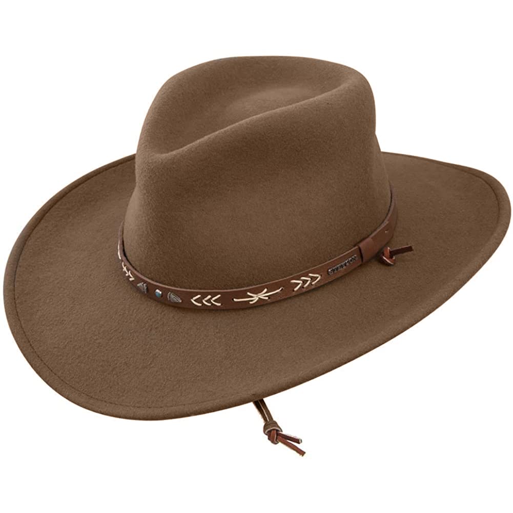 Stetson Men's Twisted Cowboy Hat - Classic Western Style for Men - Perfect for Rodeo, Country Music Festivals & Outdoor Adventures