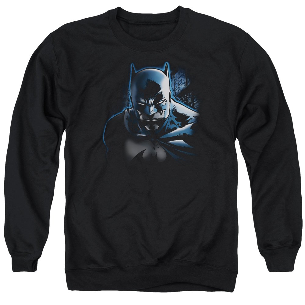 Batman Don't Mess with The Bat Unisex Crewneck Sweatshirt for Men & Women - Casual Graphic Hoodie for Superhero Fans, Cosplay & Everyday Wear
