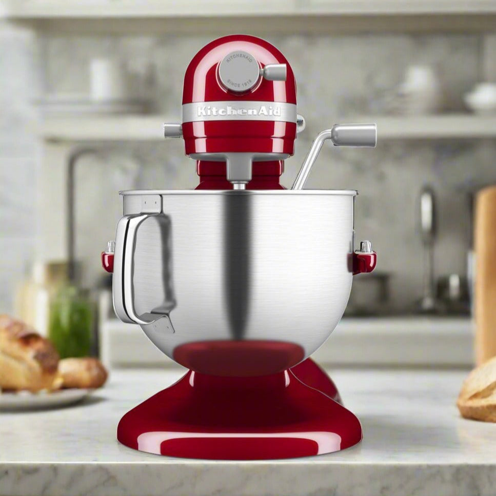 KitchenAid KSM70SNDXER 7 Quart Bowl Lift Stand Mixer - Empire Red | Professional Heavy Duty Kitchen Appliance for Baking, Mixing & Kneading Dough | Perfect for Home Bakers & Pastry Chefs