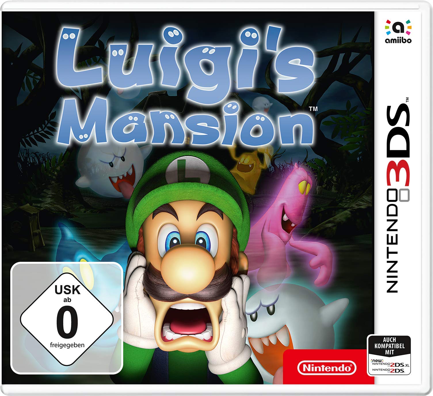 Luigi's Mansion - Nintendo 3DS Game | Spooky Ghost-Hunting Adventure for Handheld Gaming