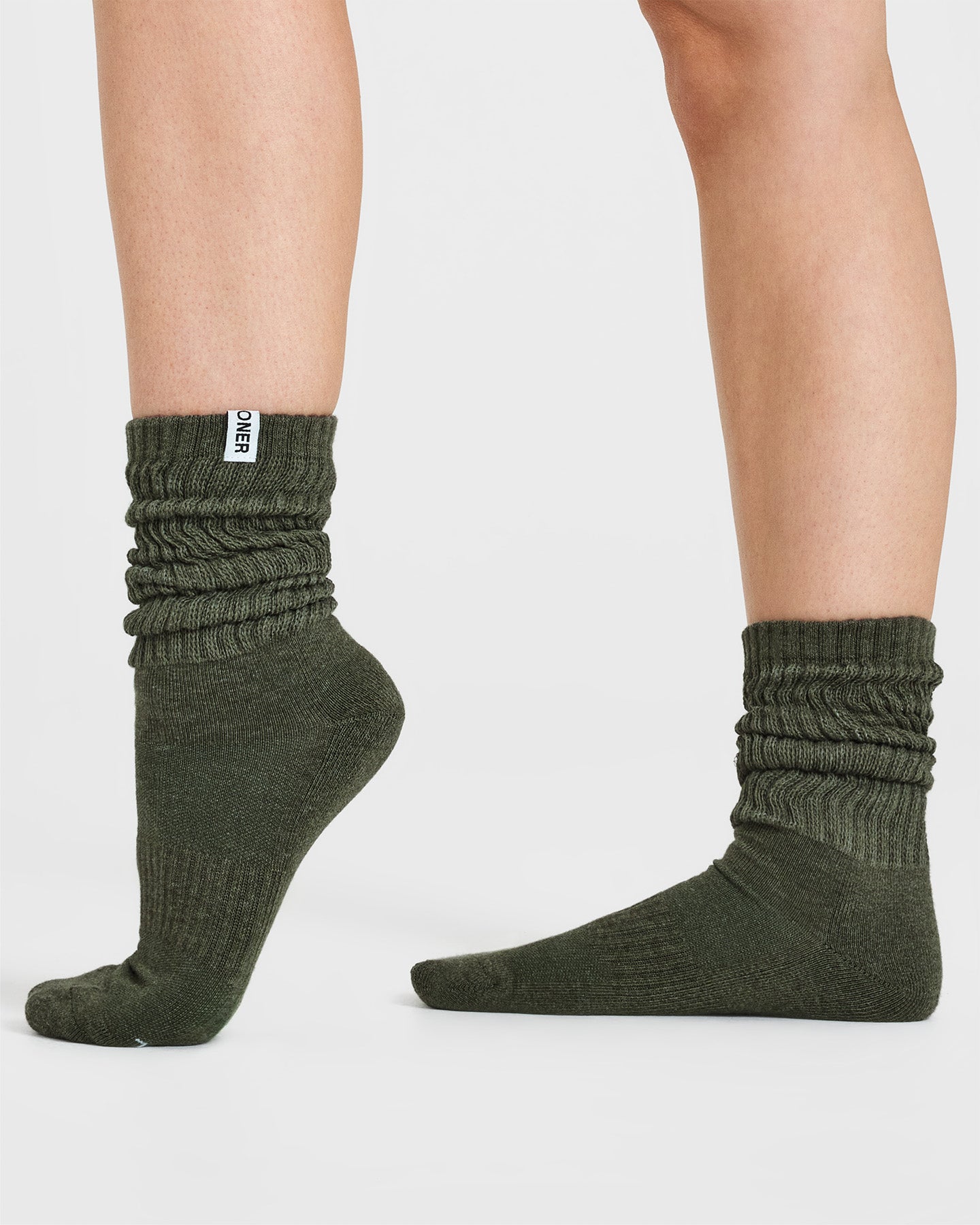 Cozy Slouchy Socks 3-Pack - Soft Winter Socks for Women & Men in Alpine Green, Sand & Grey - Perfect for Lounge, Home & Cold Weather Comfort