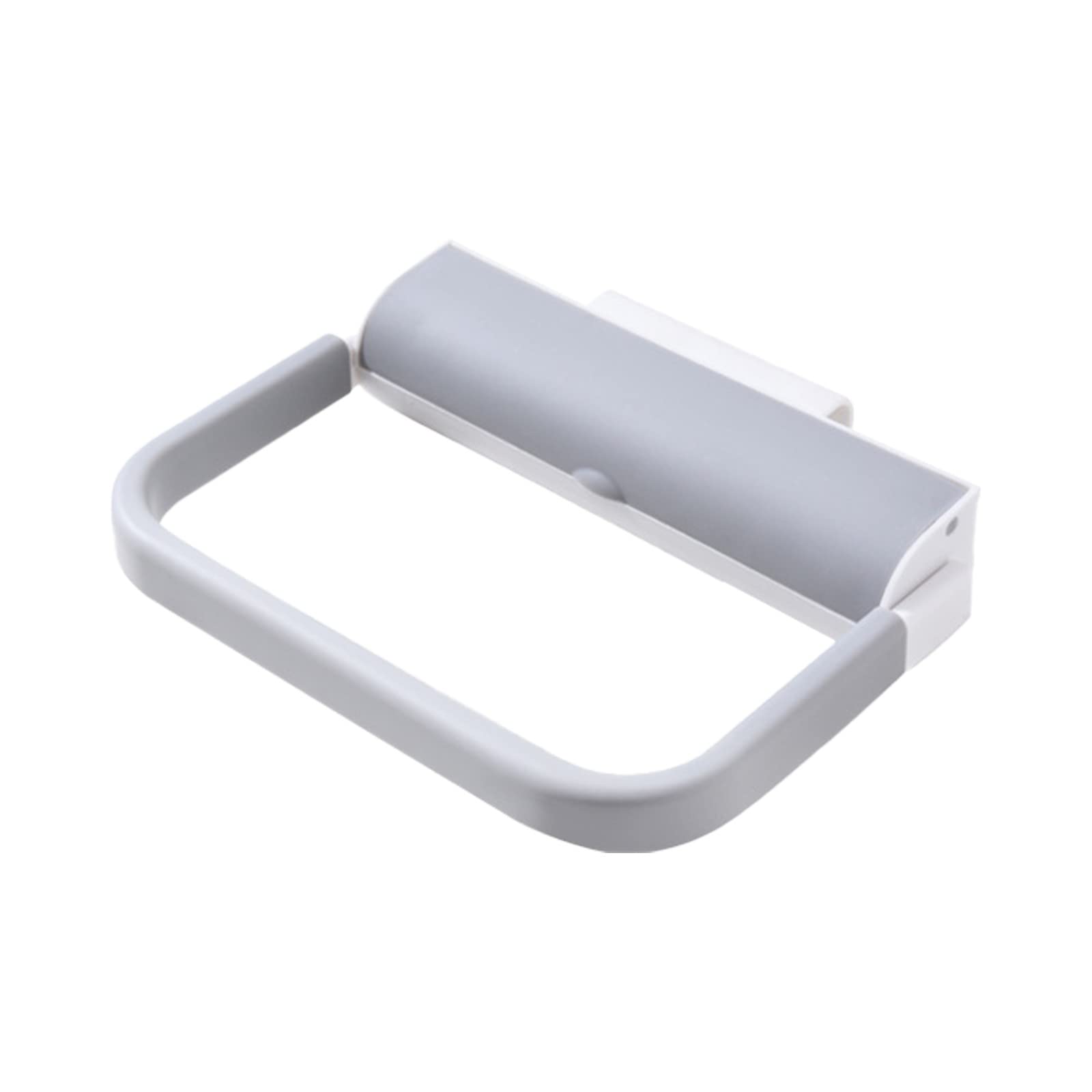 Portable Kitchen Cabinet Door Trash Bag Holder - Under Sink Garbage Bag Organizer, Grey, One Size - Perfect for Small Spaces, RVs & Apartments (Fits Standard Trash Bags)