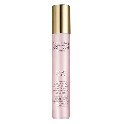 Christian BRETON Liftox Face Serum - Anti-Aging & Wrinkle Reduction Treatment with Natural Ingredients | Perfect for Daily Skincare Routine & Nighttime Rejuvenation