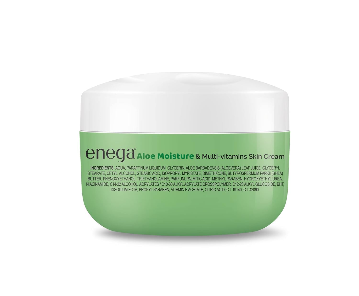 Enega Aloe Vera Honey & Almond Skin Soft Fruit Multi-Vitamins Moisturizing Cream - Hydrating Face & Body Lotion for Men, Women & All Skin Types - 50ml (Pack of 2) - Perfect for Dry Skin Care & Daily Moisturizing Routine